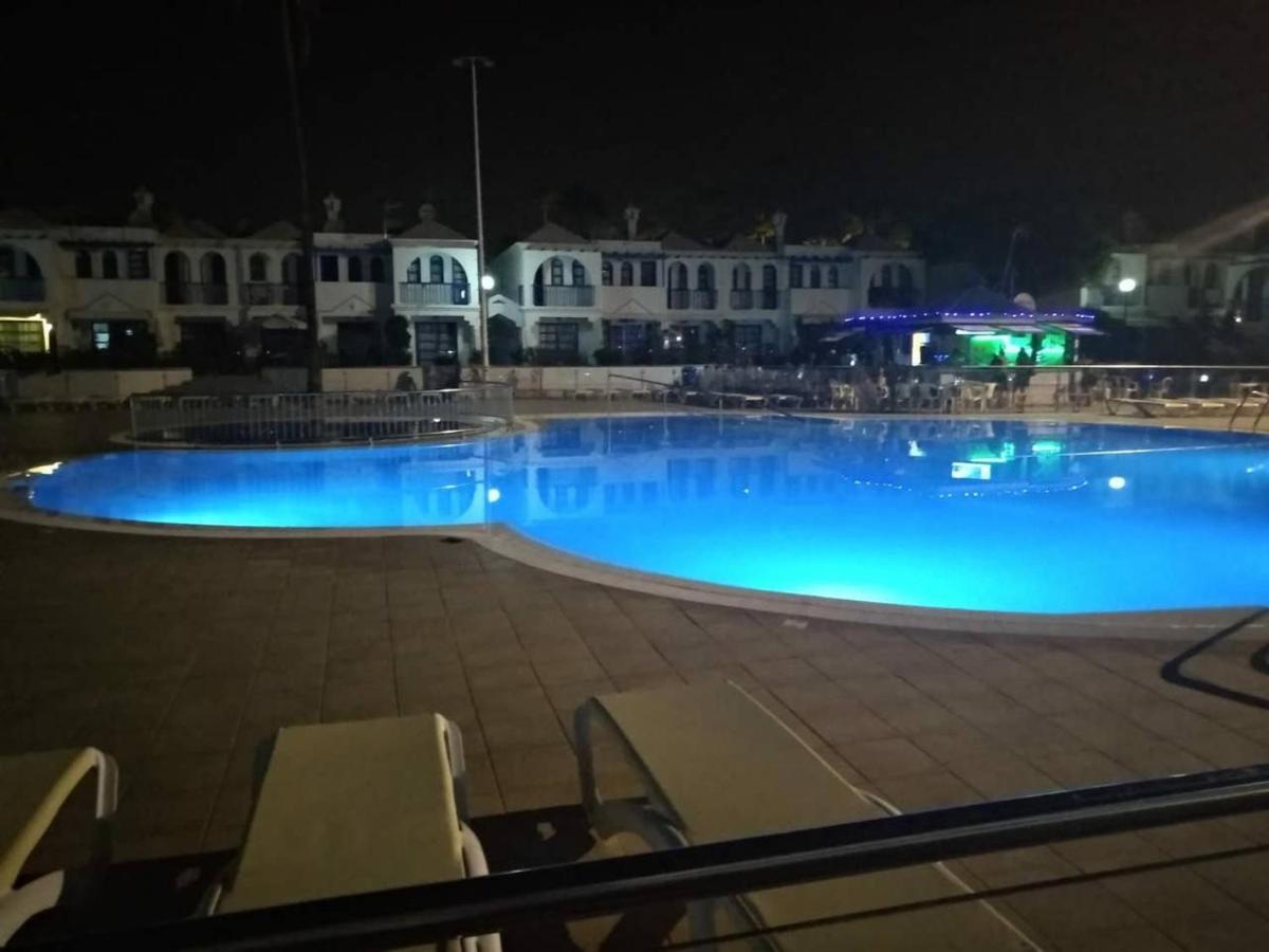 Bungalow Maspalomas Tranquilo Luminoso Y Apto Para El Teletrabajo Kültér fotó